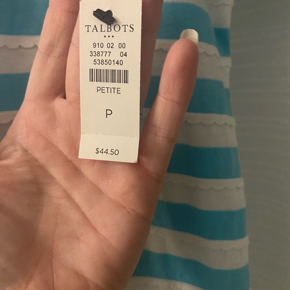 Talbots Petite Small NWT Tee - Picture 7 of 7